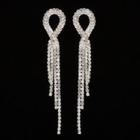 Серьги со стразами для фитнес-бикини EAR-NS